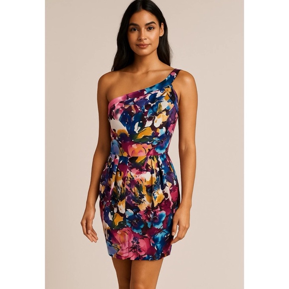 B. Smart Dresses & Skirts - B. Smart One Shoulder Pleated Dress 10P